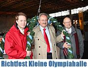 Richtfest für die Neue Kleine Olympiahalle am 08.10.2010 - Fertigstellung im Sommer 2011 (©Foto. Martin Schmitz)